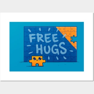 Free Hugs! Posters and Art